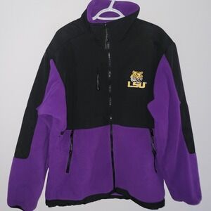 Essex LSU Tigers Full Zip Jacket Officially Licensed Collegiate Products Large